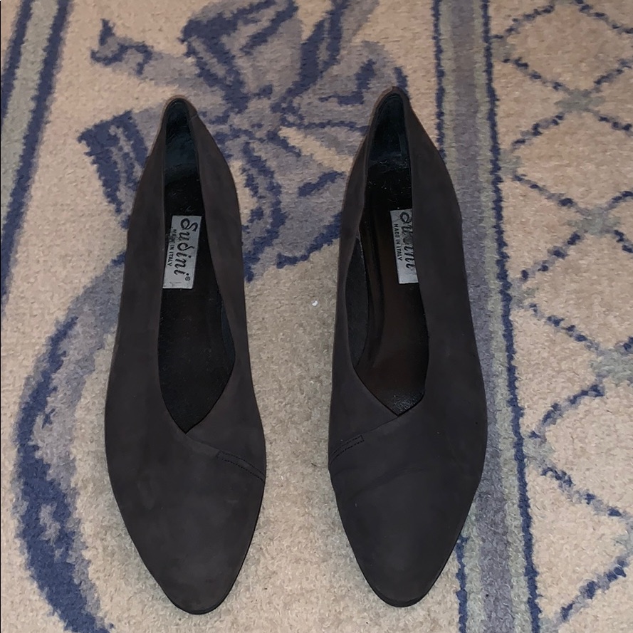 Vintage Italian Suede Shoes